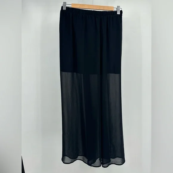 Forever 21 Black Maxi Skirt for Night Out - Picture 1 of 3